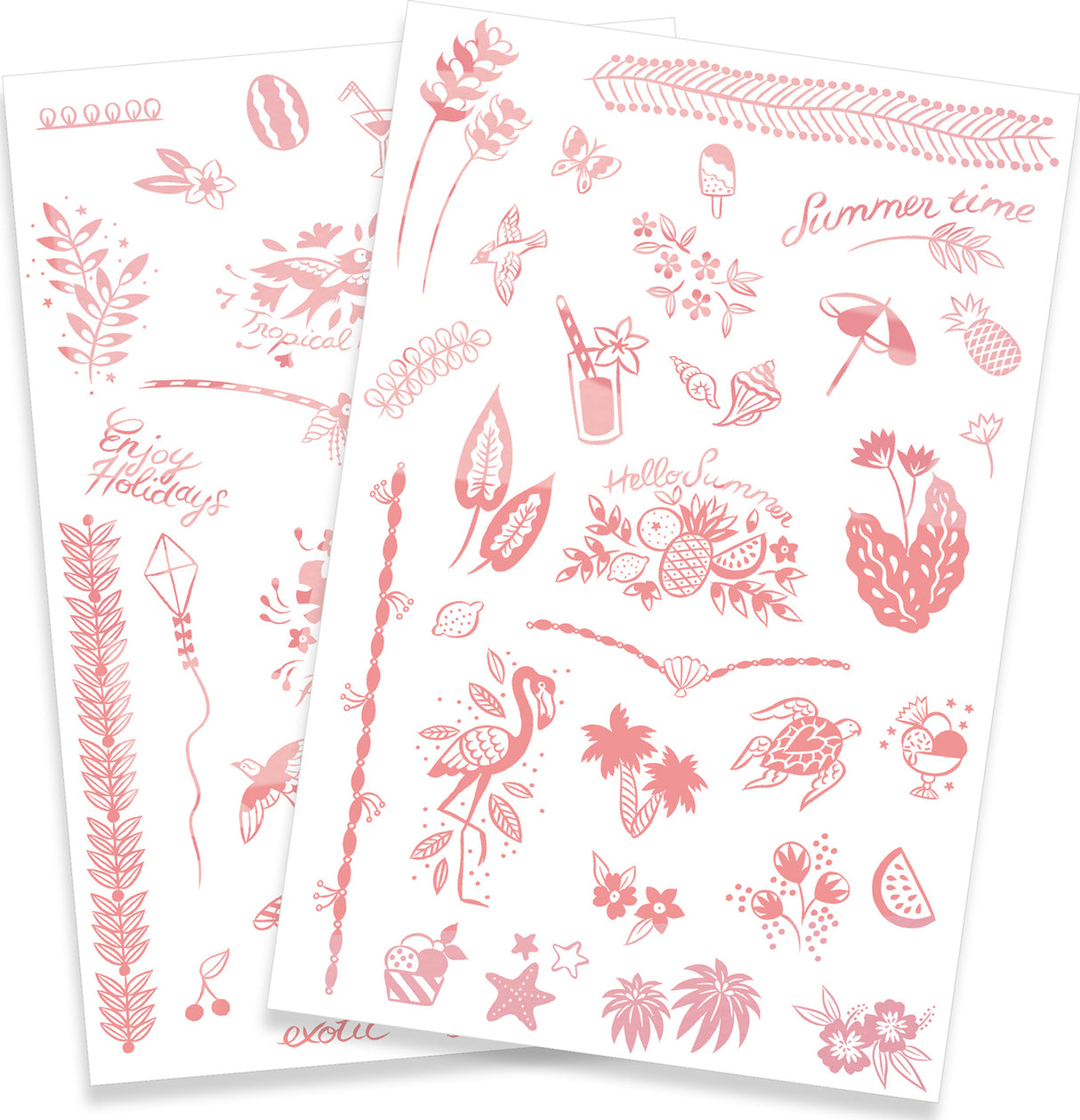 Djeco Hello Summer Temporary Tattoos