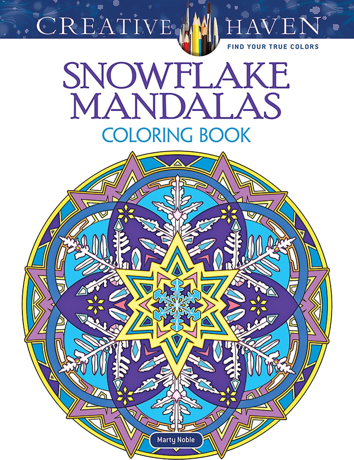 Creative Haven Snowflake Mandalas Coloring Book