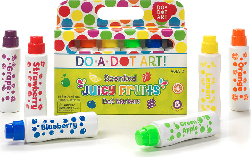 Scented Juicy Fruits Dot Markers