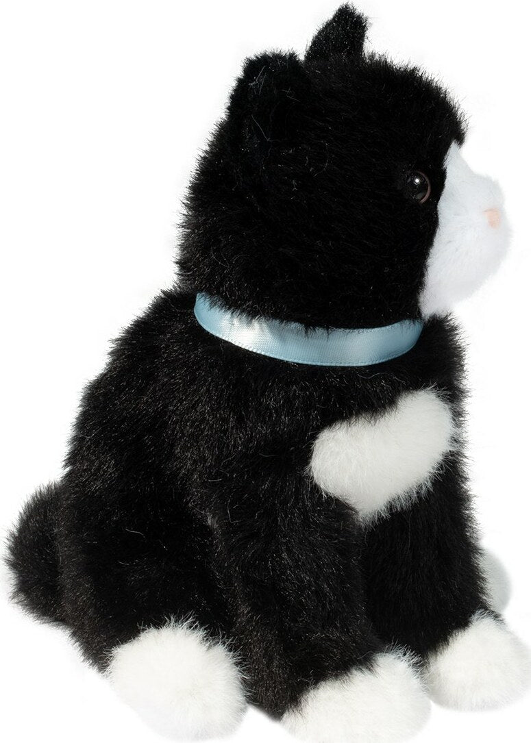 Mini Black & White Cat