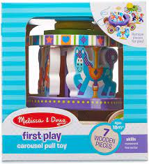 First Play Carousel Pull Toy
