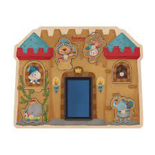 Bababoo's Castle Stamp Game Puzzle