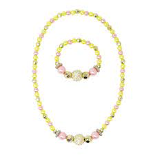 Lemon Delight Necklace and Bracelet