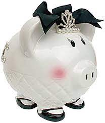 Queen "B" Piggy Bank