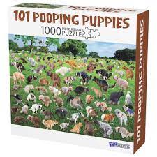 1000 pc 101 Pooping Dogs