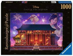 1000 pc Mulan Disney Castles