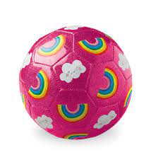 Glitter Soccer Rainbow Size 3
