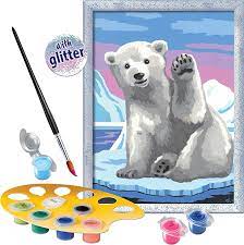 Creart Pawsome Polar Bear Paint