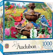 1000 pc Garden of Song Audubon