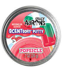 Popsicle Scentsory 3" Tin Thinking Putty Watermeon Scented