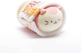 Cup of Noodles Kittyroll Blanket