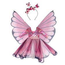 Butterfly Twirl Dress with Wing