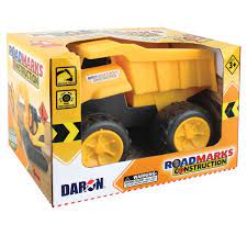 Road Marks Dump Truck Construction