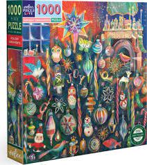 1000 pc Holiday Ornaments