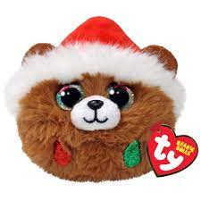 Pudding Christmas Bear Beanie Baby