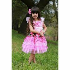 Fairy Blooms Deluxe Pink Dress (Size 5-6)