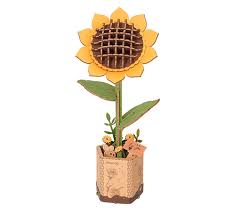 Sunflower Wooden Bloom Craft