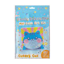 Cutesy Cat Mini Gem Art Kit