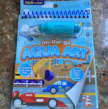 On the Go Aqua Art