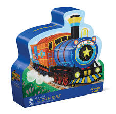 36 Pc All Aboard Floor Puzzle