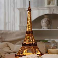 3D Night of the Eiffel Tower