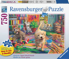 Cute Crafters 750 Extra Large Pieces Puzzles