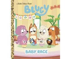 Little Golden Bluey Baby Race
