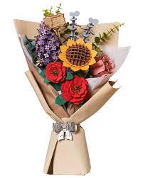 Wooden Flower Bouquet