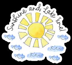 Sunshine and Lake Time