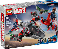 LEGO Marvel: Captain America vs Red Hulk Battle