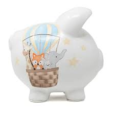 Hot Air Balloon Piggy Bank