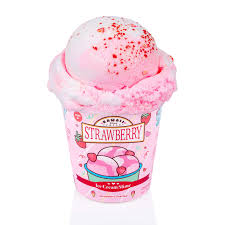 Kawaii Strawberry Ice Cream Slime