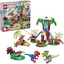 LEGO Marvel: Spidey and Gobby's Raptor Battle at Tree House HQ