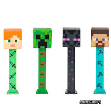 Minecraft Pez with Candy