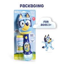 Bluey Lights Sound Bubble Wand