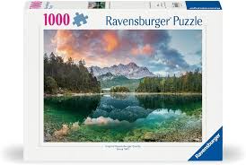 Zugspitze at the Eibsee, Germany 1000 Pc Puzzle