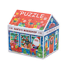 50 pc Holiday Puzzle Santa's Workshop