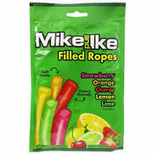 Mike and Ike Filled Ropes Licorice