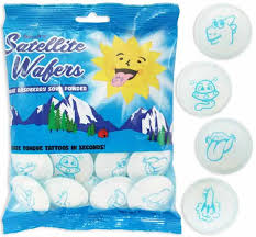 Satellite Wafers Blue Raspberry Sour Powder