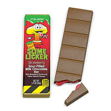 Slime Licker Chocolate Bar Strawberry