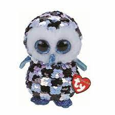 Flippable Sequence Topper Owl Small