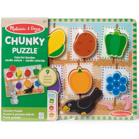 Garden Colors Chunky Puzzle