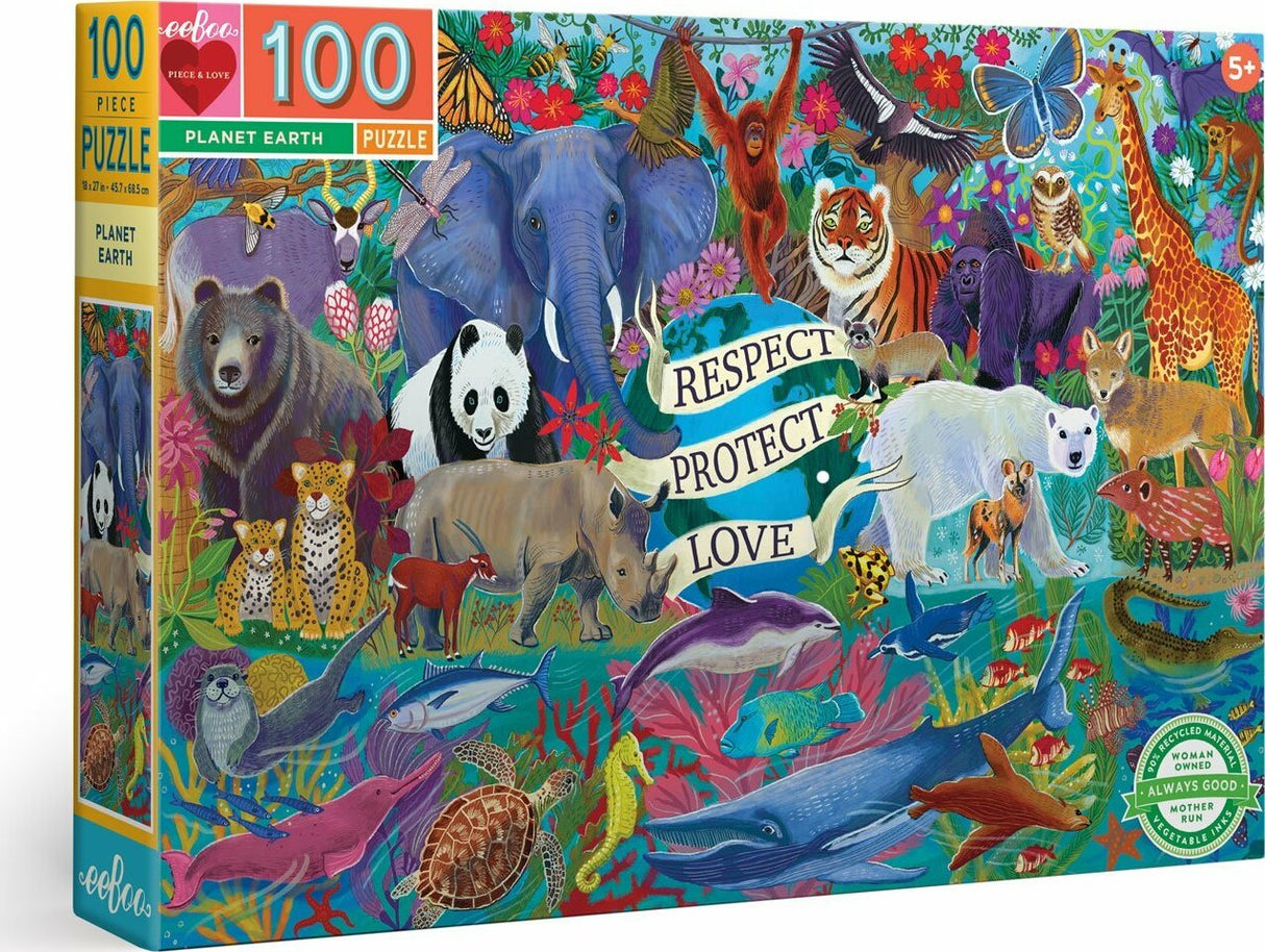 Planet Earth 100 Piece Puzzle