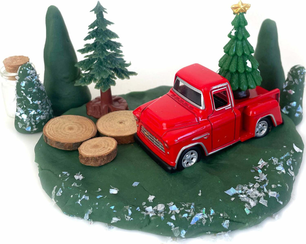 Tree Farm Sensory Play Dough Play Kit