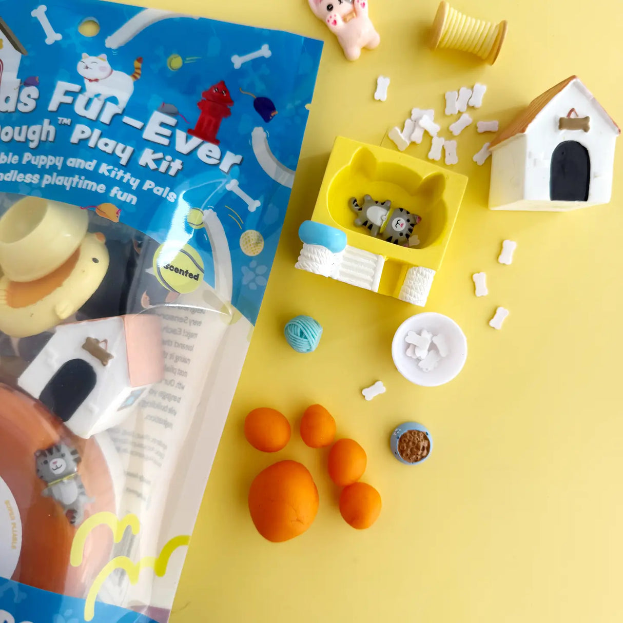 Friends Fur Ever KidDough Play Kit in a Bag