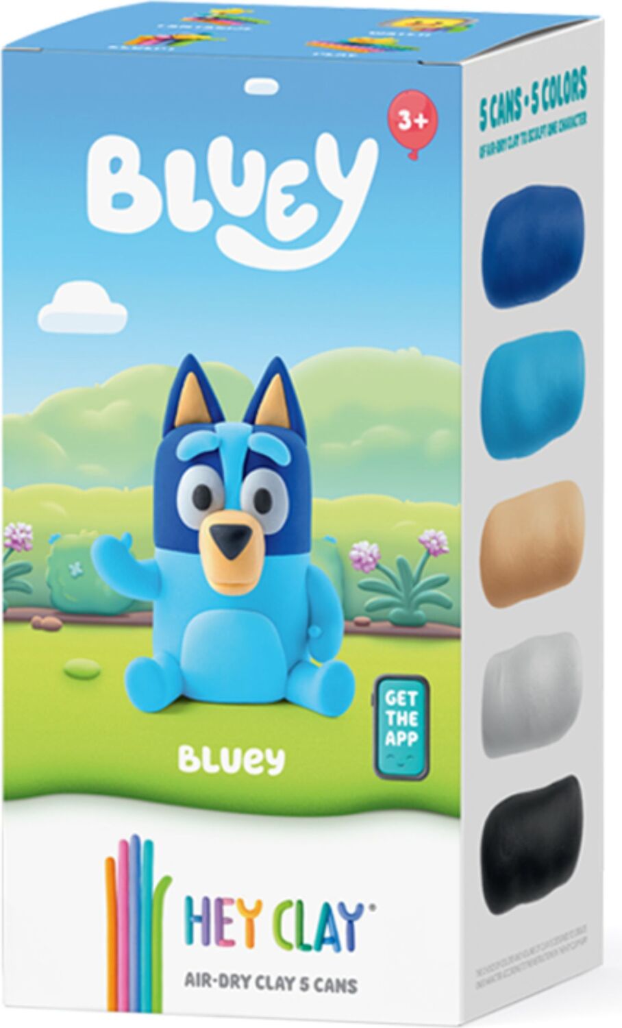 Hey Clay Bluey Single Character Set (Bluey)