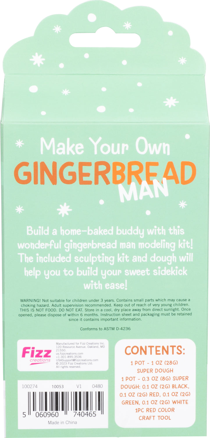 Make Your Own Gingerbread Man