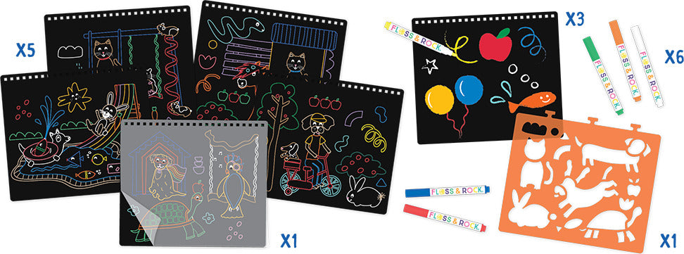 Pets Chalkboard Sketchbook