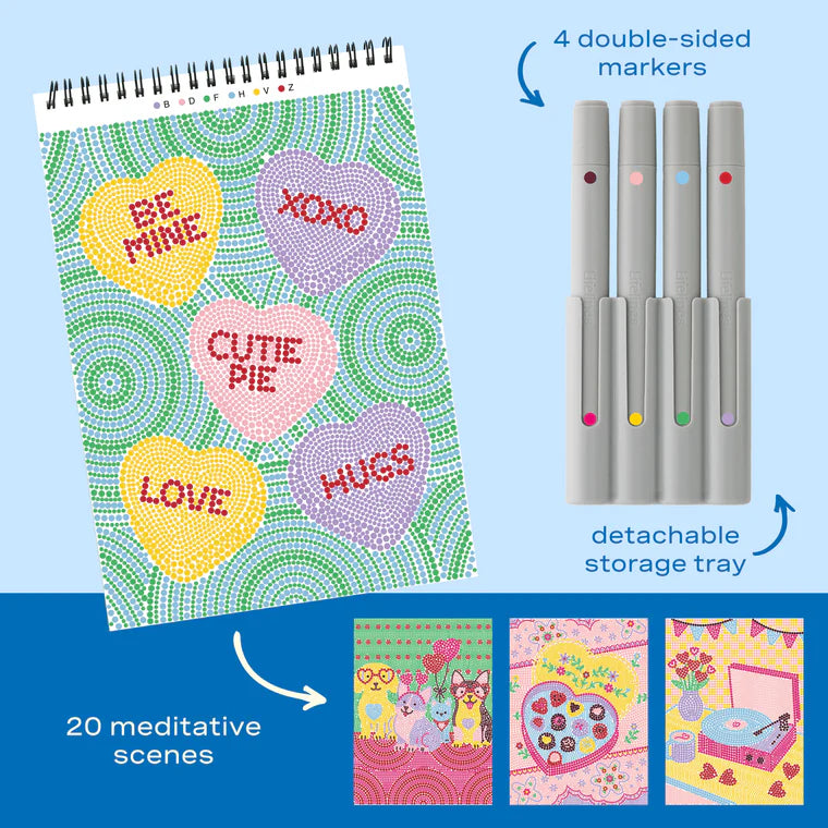 FlowArt Dot By Letter Lovestruck
