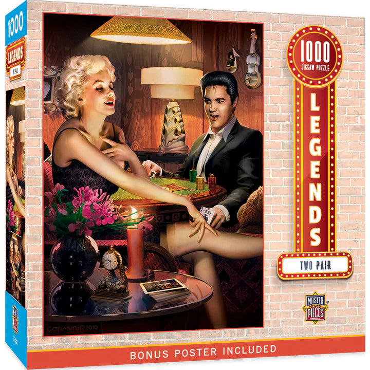 1000 pc Two Pair Legends